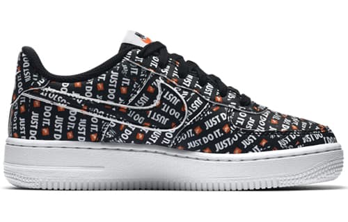 Nike Air Force 1 Low Just Do It Pack Black GS 3