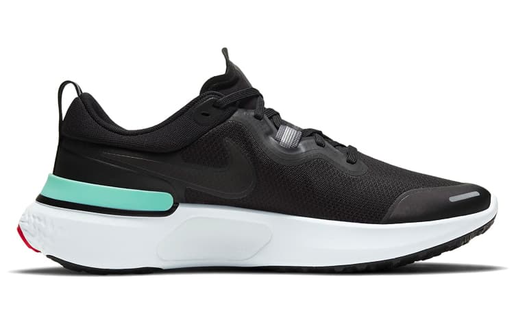 Nike React Miler Black Green Glow 4