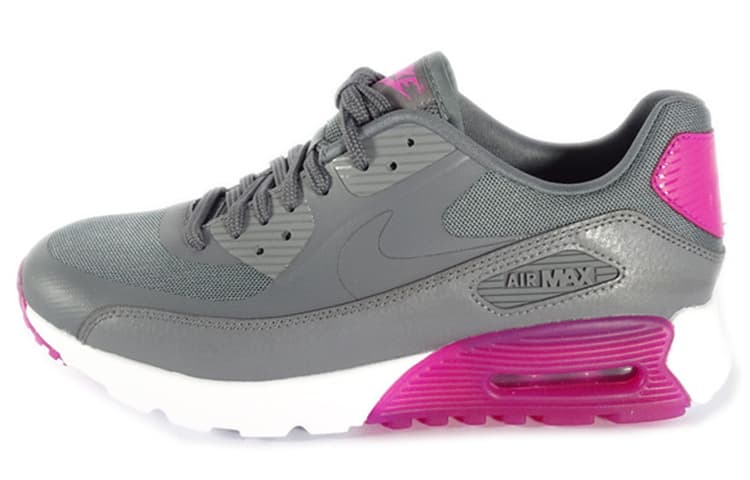 Nike Air Max 90 Running Shoes Men Low-Top Gray Pink