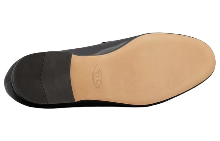 TOD'S Logo Plaque Slip-On Loafers 6