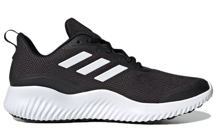 Adidas Alphacomfy Black White 4