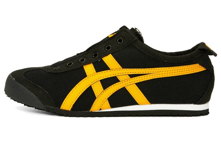 Onitsuka Tiger Mexico 66 Slip On Black Tiger Yellow 2