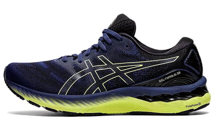 Asics Gel Nimbus 23 'Thunder Blue Glow Yellow'