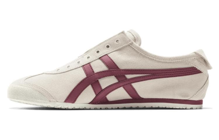 Onitsuka Tiger Mexico 66 Slip On Birch/Dark Cherry 2