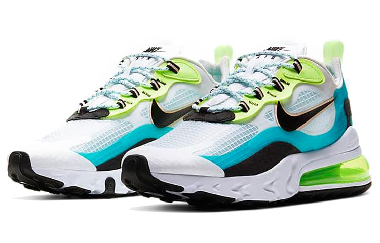 Nike Air Max 270 React Oracle Aqua Ghost Green 6