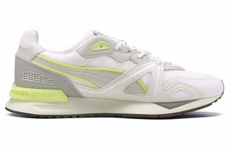 PUMA Mirage Mox White Running Shoes Grey 'White Light Gray' 4