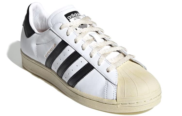 Adidas Originals Superstar White Black Aged Sole 6