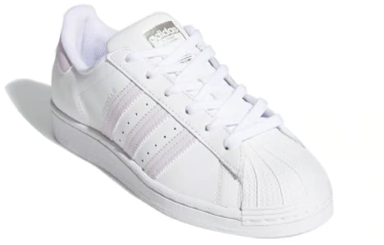 Adidas Originals Superstar White Purple Tint Women's 3
