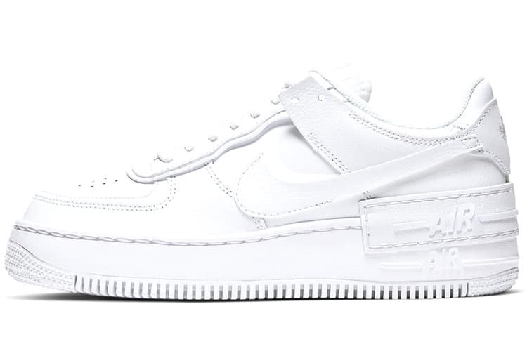 Nike Air Force 1 Low Shadow Triple White Women's 2