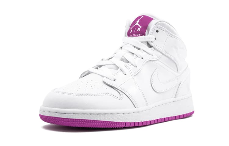 Air Jordan 1 Mid 'Fuchsia' GS 4