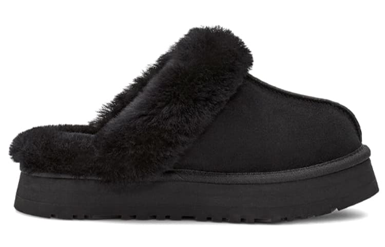 UGG Disquette Slipper Black Women's 3