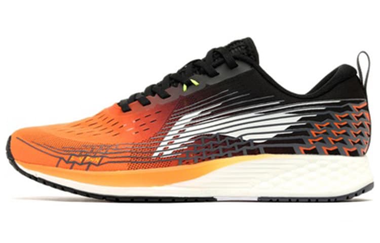LiNing Red Hare 4 Cushioning Anti-Slip And Wear-Resistant Low-Top Running Shoes Men's Black Orange 2