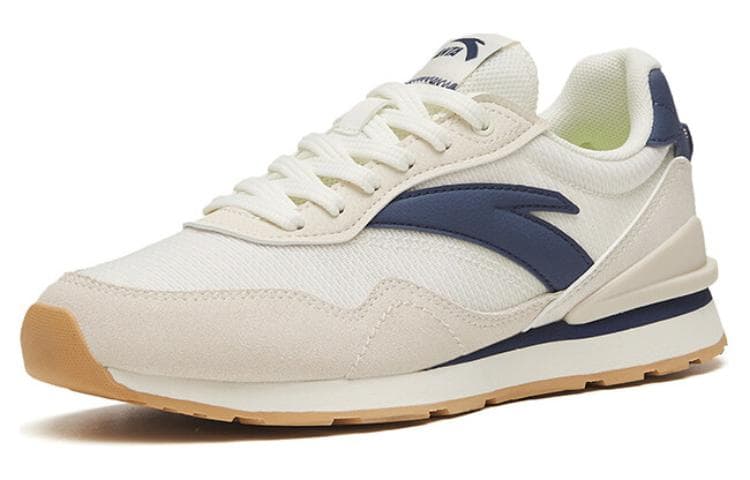 Anta Comfortable Slip-Resistant Low-Top Sports Casual Shoes Women's White-Blue 6