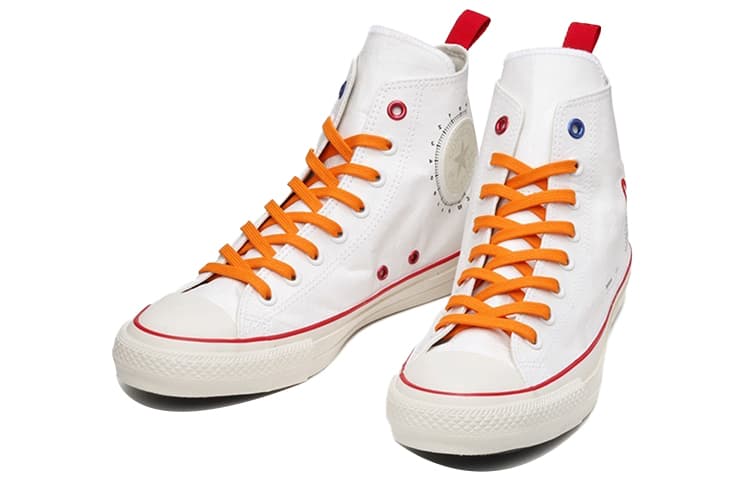 Converse Chuck Taylor All Star 100 Hi Spacesuit NASA White Orange 3