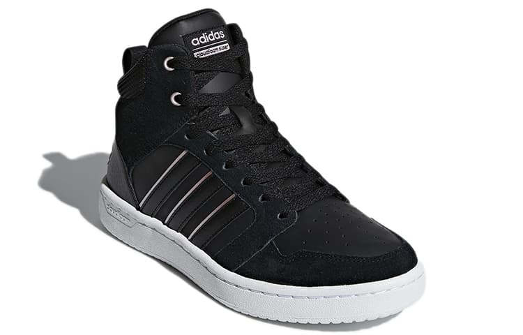 Adidas Neo Neo Cloudfoam Super Hoops Mid 'Black' Women's 6