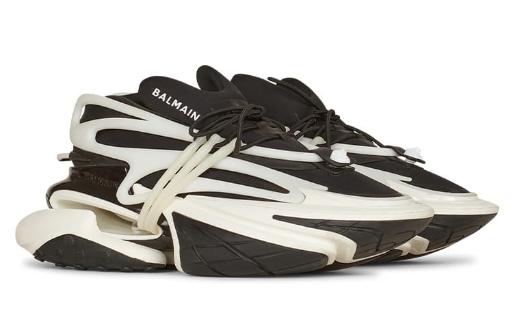 BALMAIN Unicorn Low 'Black White' 4