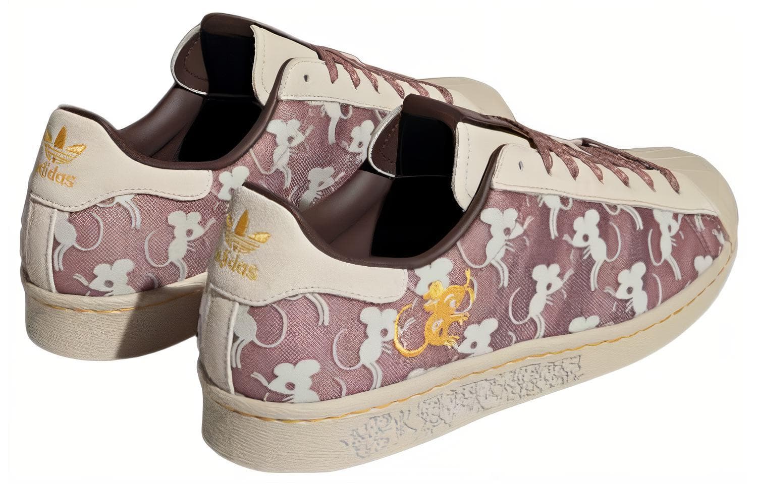 Adidas Originals Originals Superstar 80s X Han Meilin 'Gray Brown' 6