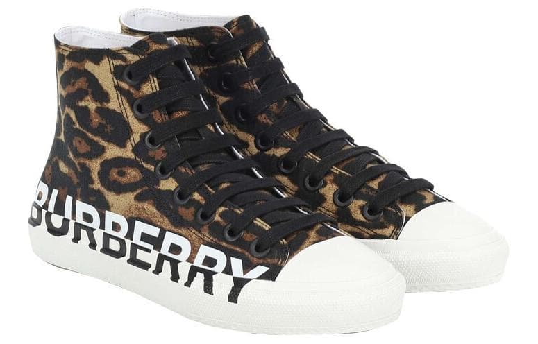 Burberry Stylish Skateboarding Shoes Men's Brown 5