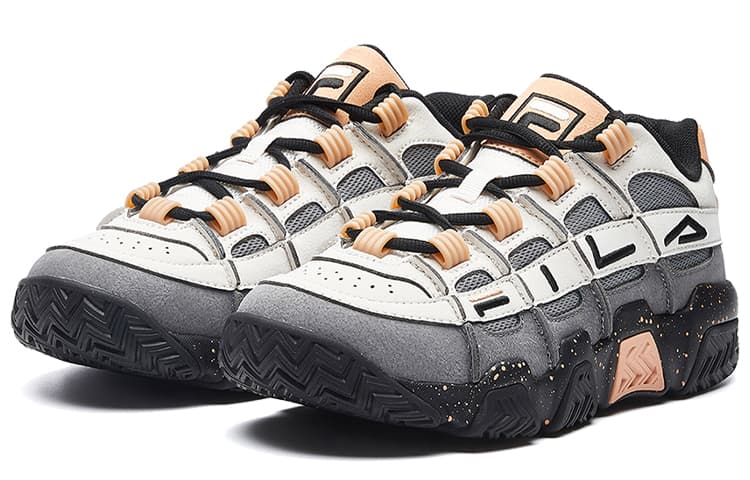 FILA Barricade Retro Black/White/Grey Women's 5
