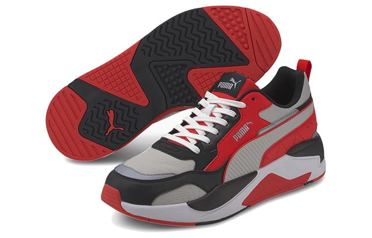 PUMA X RAY 2 Square Pack High Risk RED G 'Gray Red White' 6