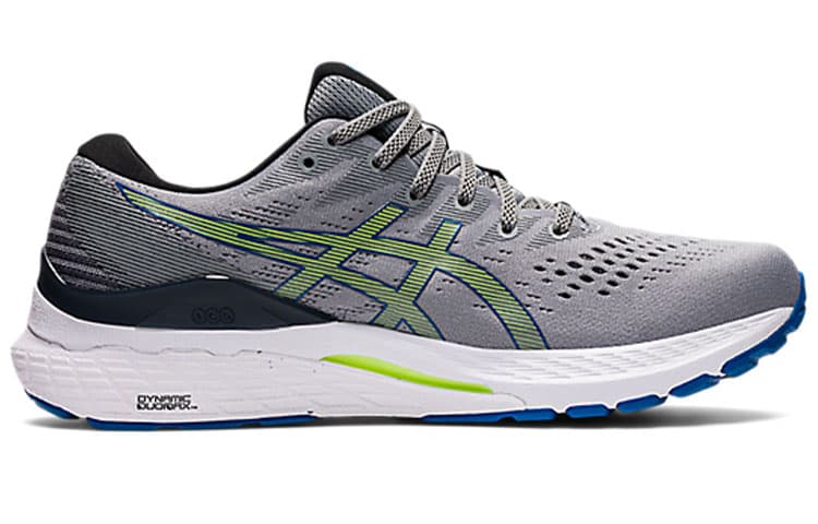Asics Gel Kayano 28 Sheet Rock Grey Hazard Green 3