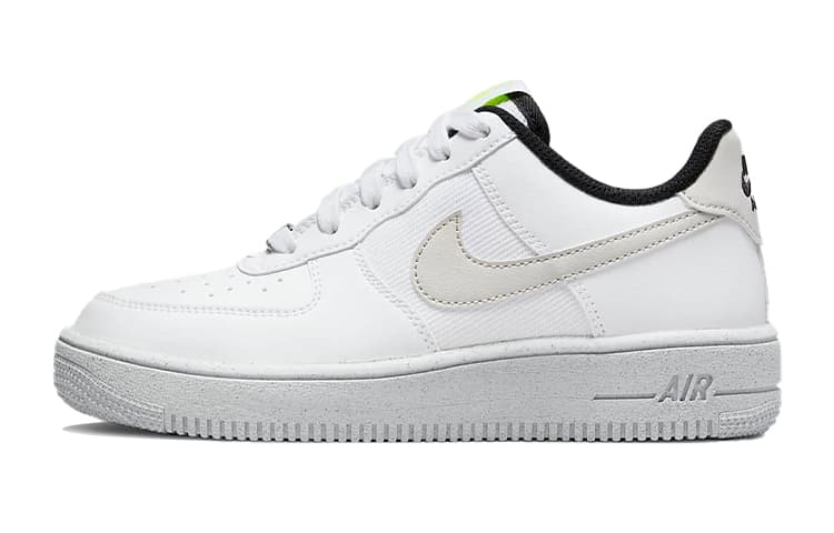 Nike Air Force 1 Low Crater Next Nature White Light Bone GS