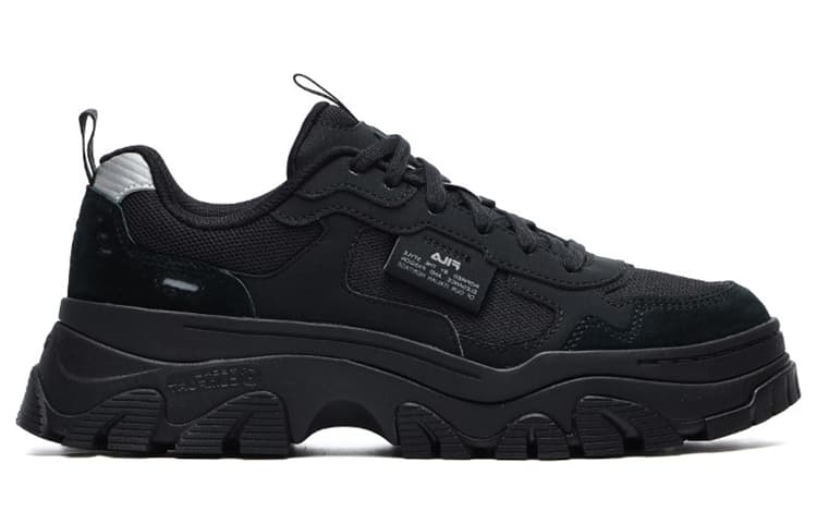 FILA Hike Low Chunky Sneakers Gs Black Women's 3