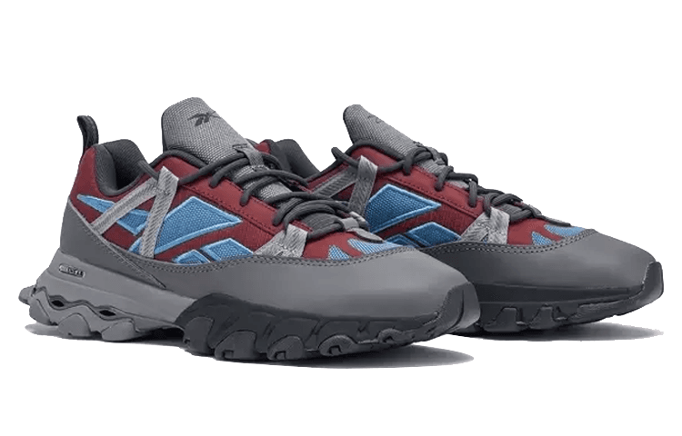 Dmx Trail Shadow Reebok 'Cloud Grey Burgundy Steel Blue' 4