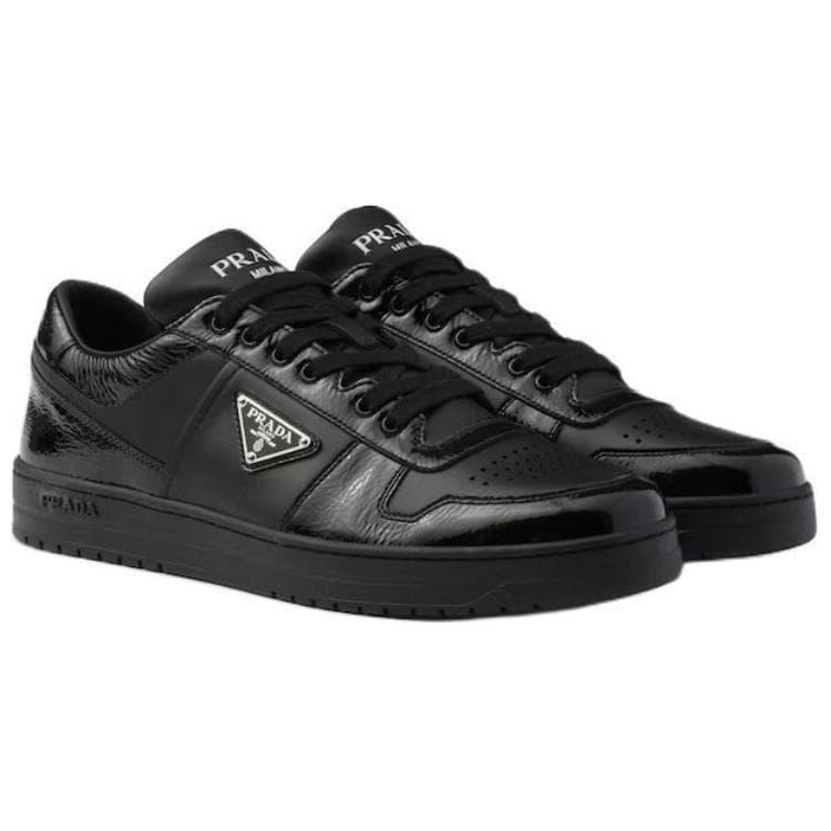 PRADA Prada Downtown Low-Top Skateboard Shoes Men's Black 6