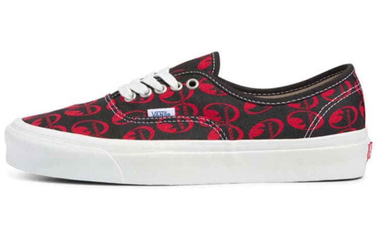 Authentic Mooneyes X Vans 44 Dx 'Anaheim Factory   Black Red'