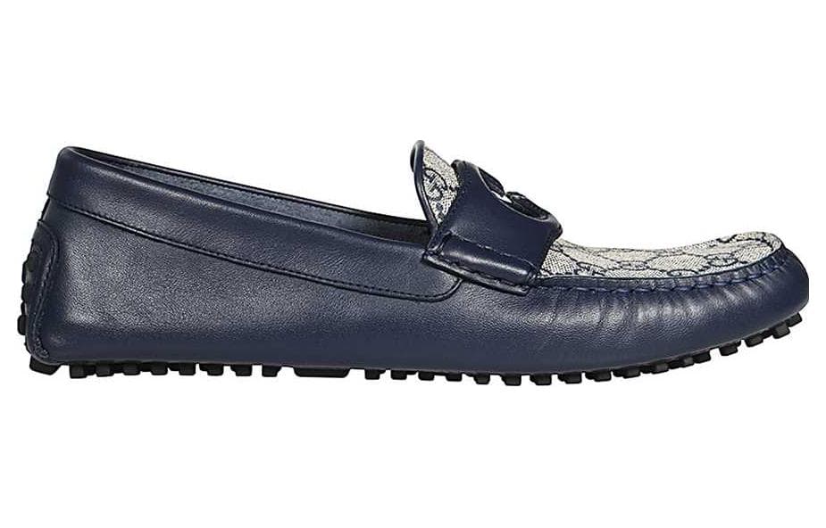 GUCCI Men's Casual Shoes Men Low-Top Blue 4
