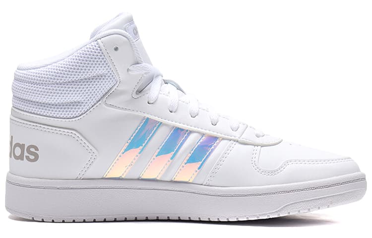 Adidas Neo Hoops 2.0 Mid 'White Bluepurple' Women's 3