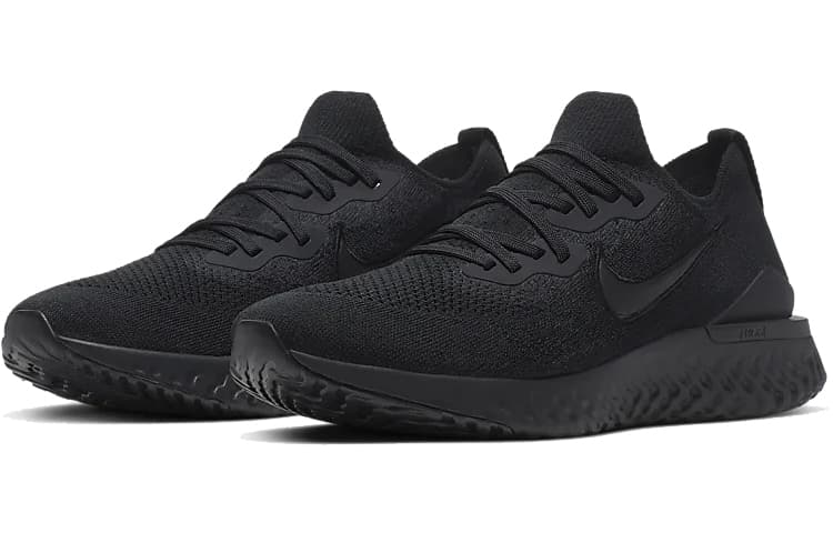 Nike Epic React Flyknit 2 Triple Black 6