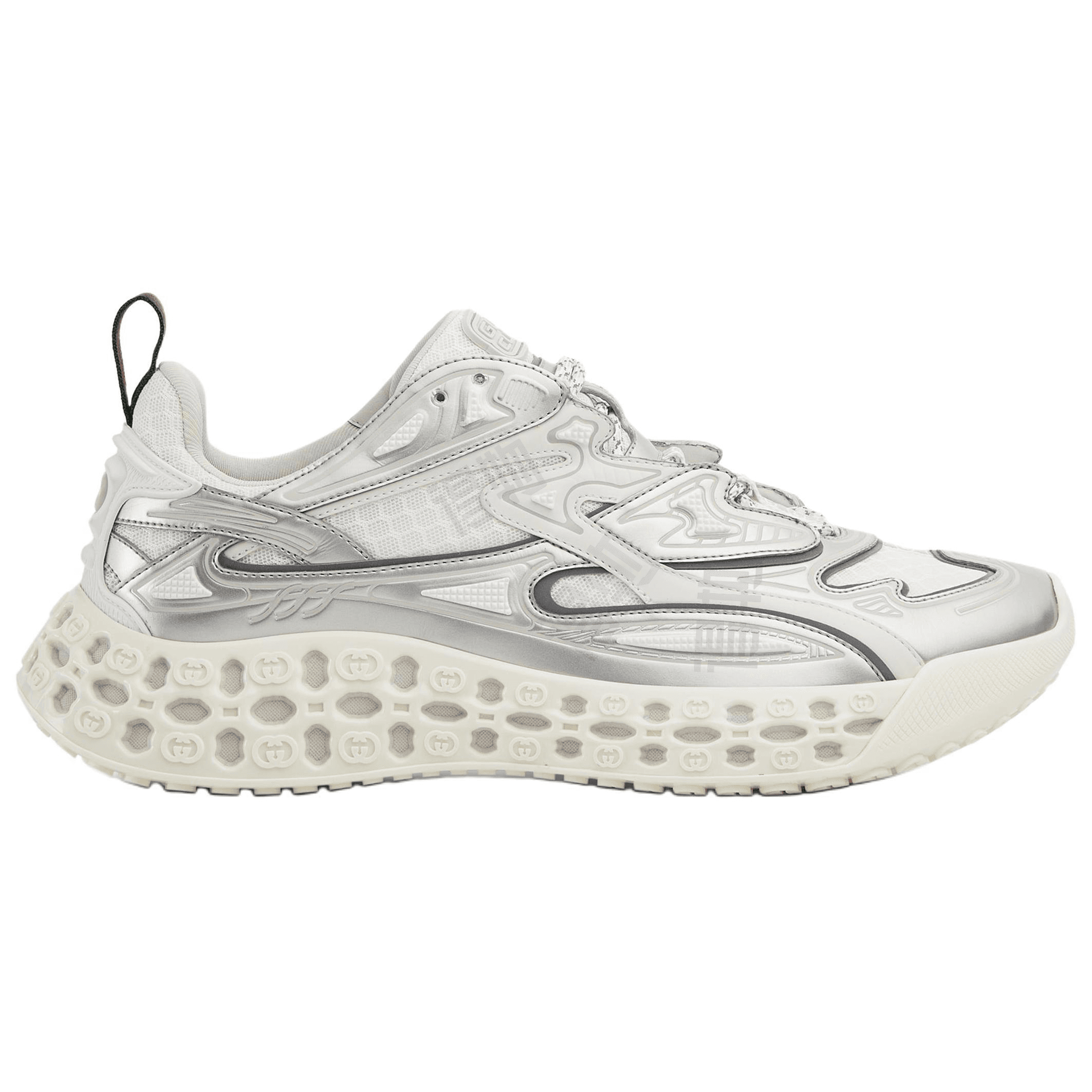 GUCCI Cub3d Sneaker 'Grey White Demetra' 4