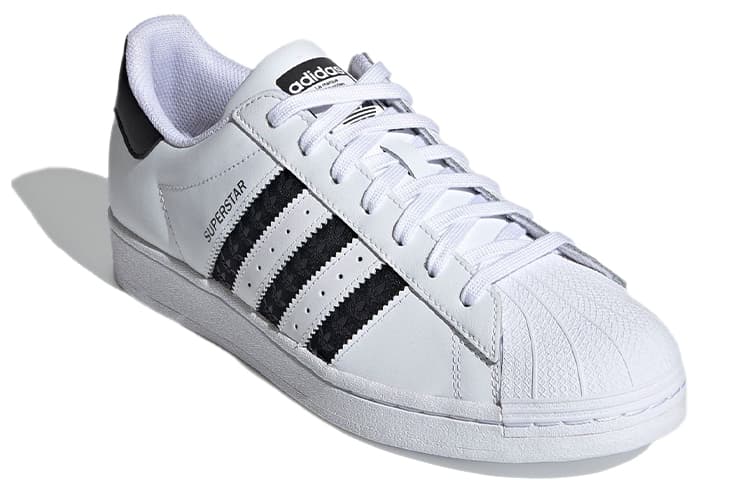 Adidas Superstar 'Logo Stripes   White Black' 5