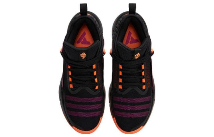 Adidas Trae Unlimited 'Black Lucid Fuchsia Orange' 6