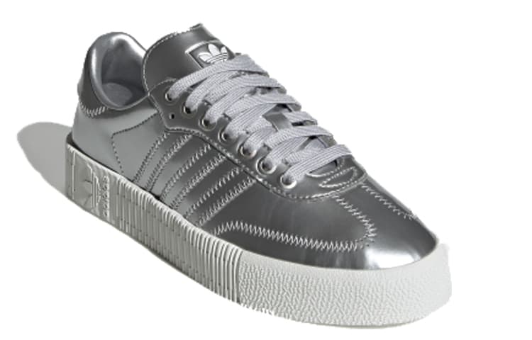 Adidas Sambarose Silver Metallic Women's 3