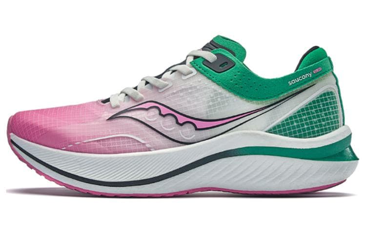 Saucony Saly Running Shoes Unisex Low-Top White/Green/Pink