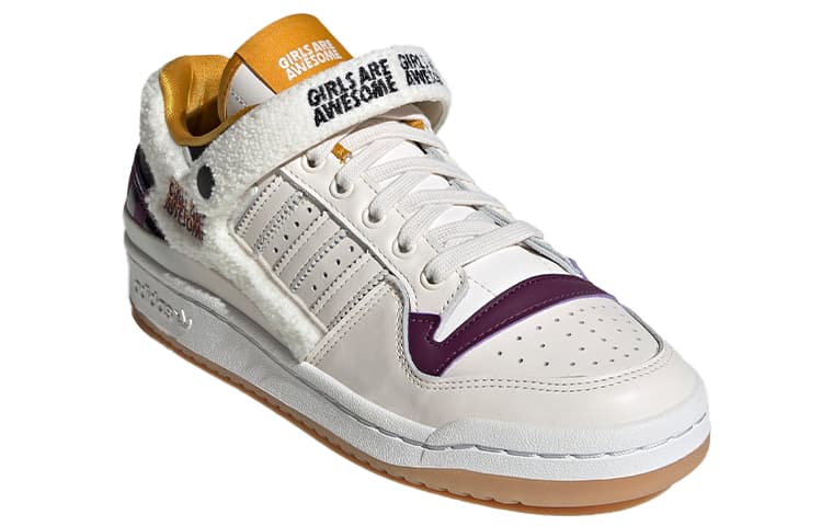 Adidas Originals Forum Low Girls Are Awesome White Women's 5
