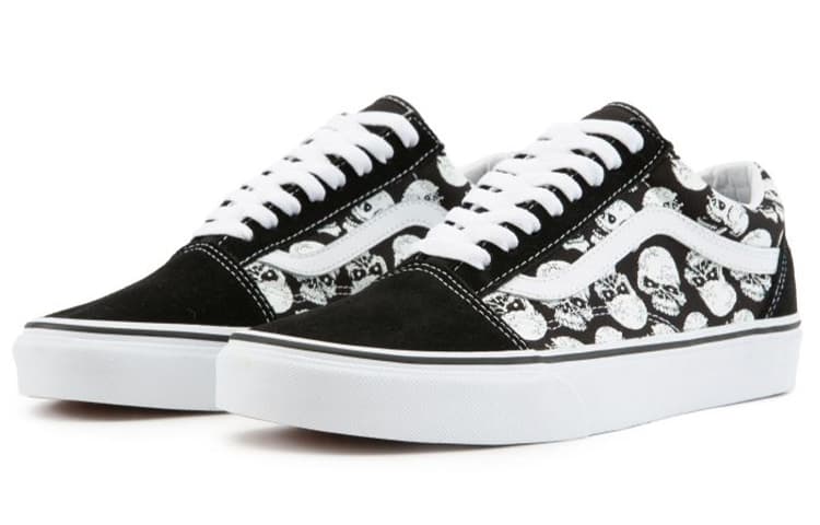 Old Skool Vans 'TM Glow Skull' 5