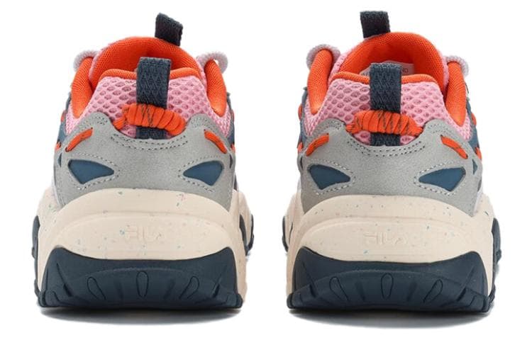 FILA Fluid 4 Sneakers 'Grey Cream Red' Women's 6
