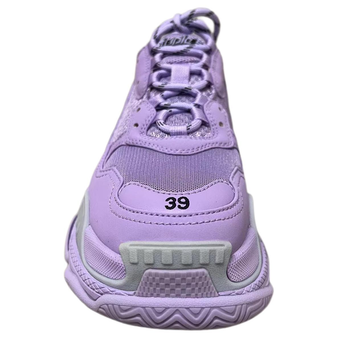 Balenciaga Chunky Sneakers Women's Low-Top Purple 6