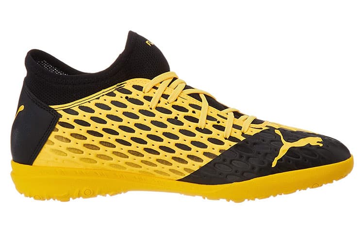 PUMA Future 5.4 Tt Soccer Cleats Black/Yellow 4