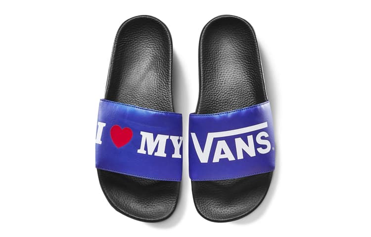 Vans Sandals Sports Slippers 'Blue Black' 5