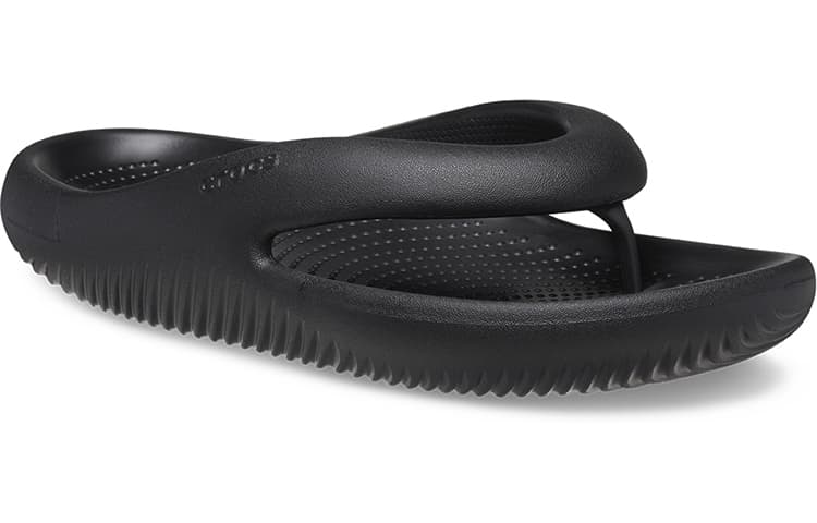 Crocs Mellow Recovery Flip 'Black' 6