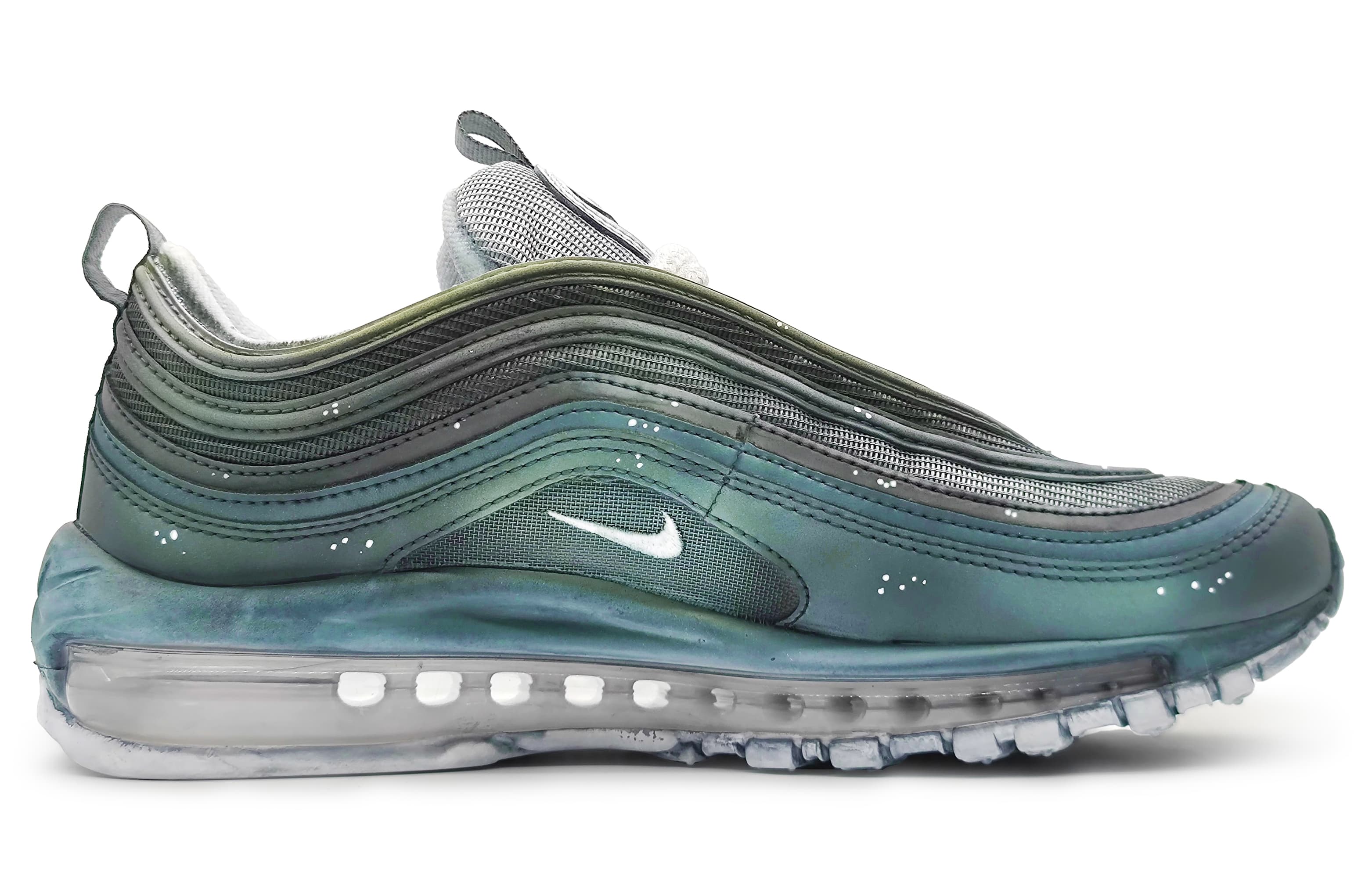 Nike Air Max 97 Casual Shoes Unisex Low-Top White/Gray 3
