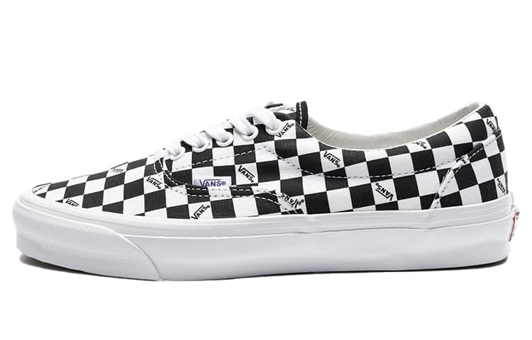 Vans Og Era Lx 'Checkerboard Logo   Black' 2