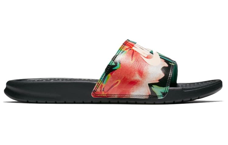 Nike Benassi Jdi Print 'Black Floral' Women's 3