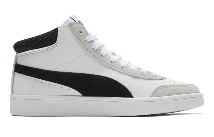 PUMA Court Legend Mid 'White Black' 4