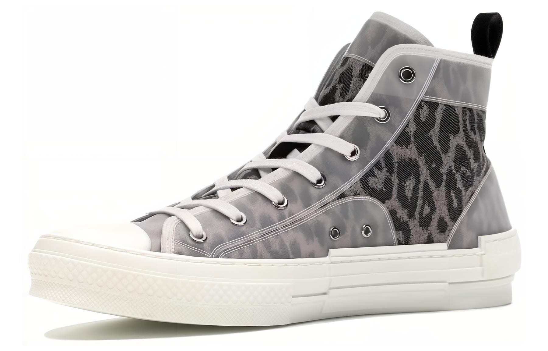 DIOR B23 High Top Brown Leopard 6